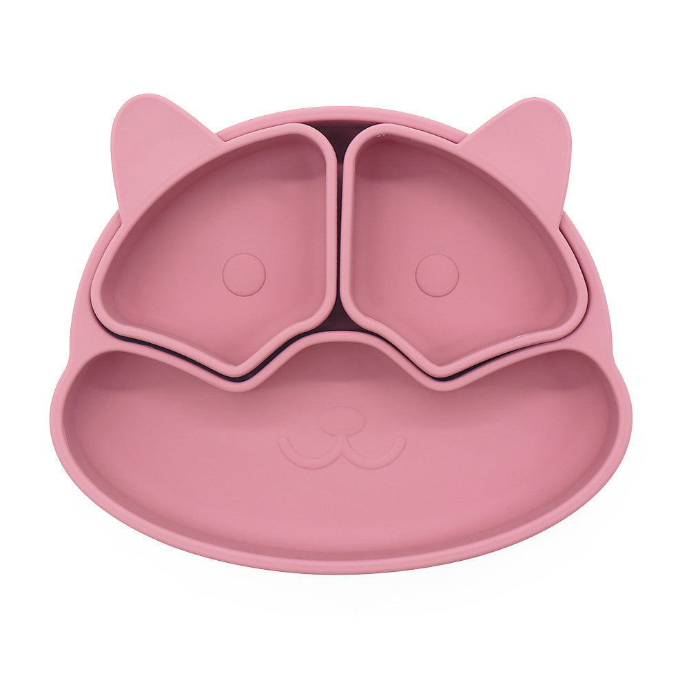 Baby_Silikon_Teller_Hund_Pink_komplett