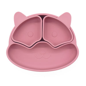 Baby_Silikon_Teller_Hund_Pink_komplett