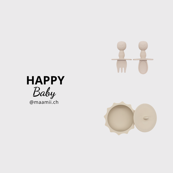 'Happy Bowl' Starter Set - Baby Schüssel Set