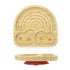 'Rainbow' Bamboo children's plate