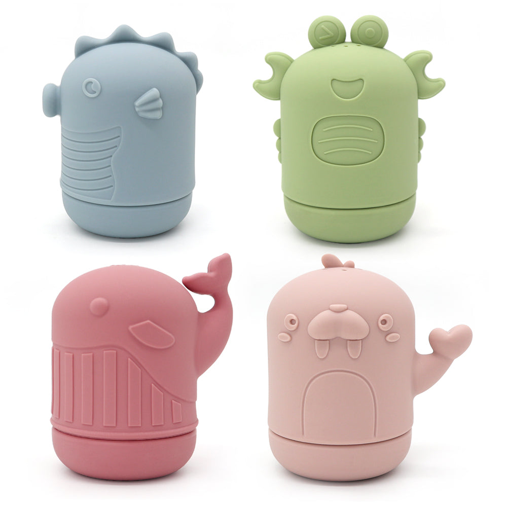 AquaFriends – Silicone bath toys for little explorers