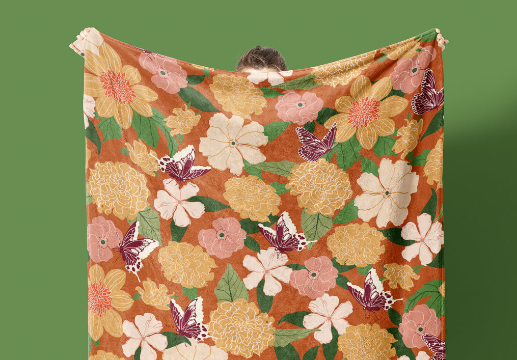 'Bloom' Kuscheldecke