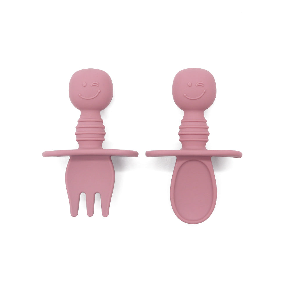 'Babysafe' baby cutlery with mouth stopper