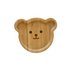 'Teddy' Kinder Teller - Bamboo mit Saugnapf