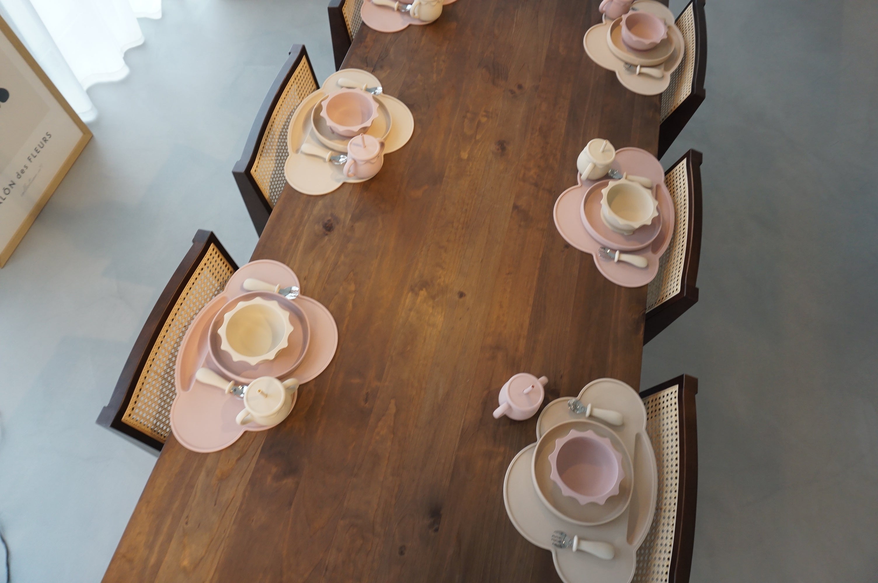 'Nature Flat' silicone plate 