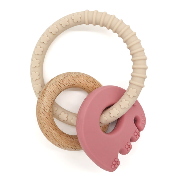 Elephant teething ring
