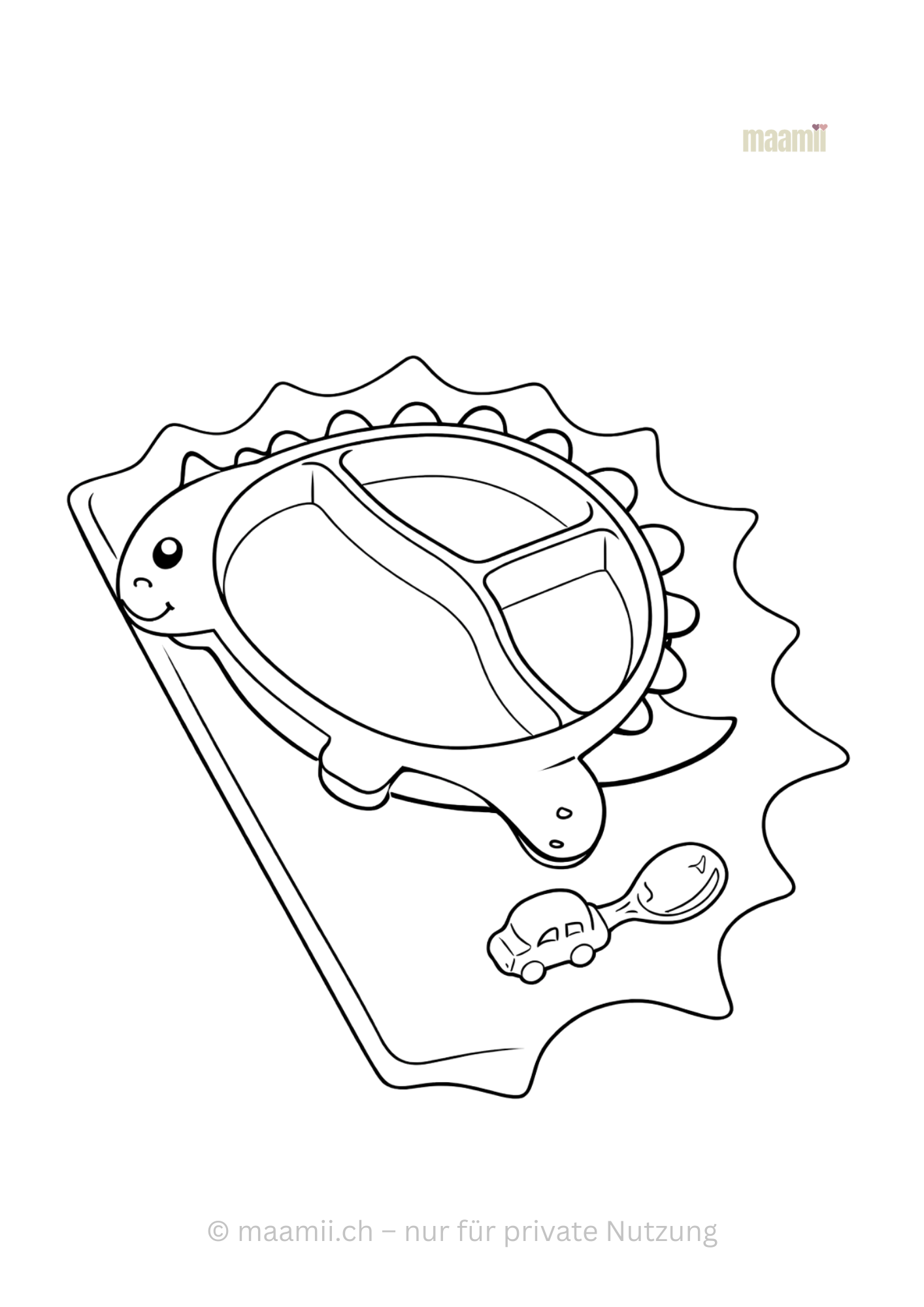 Malspass für Kinder – kostenlose Malvorlagen (PDF)