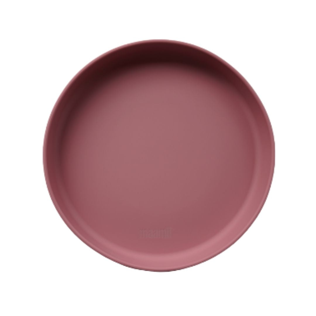 Assiette Enfant 'Nature Flat' - Rose