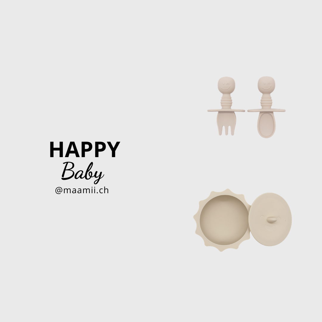 'Happy Bowl' Starter Set - Baby Schüssel Set