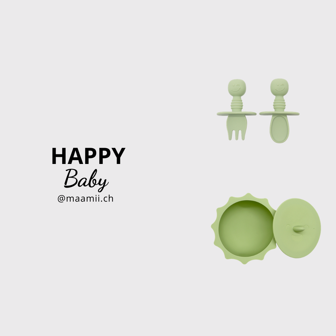 'Happy Bowl' Starter Set - Baby Schüssel Set