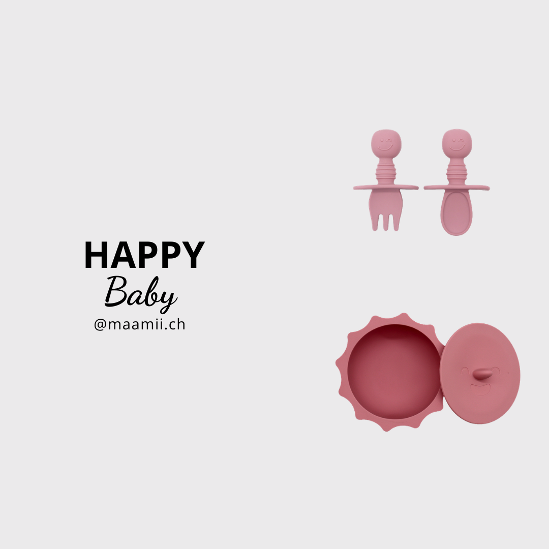 'Happy Bowl' Starter Set - Baby Schüssel Set