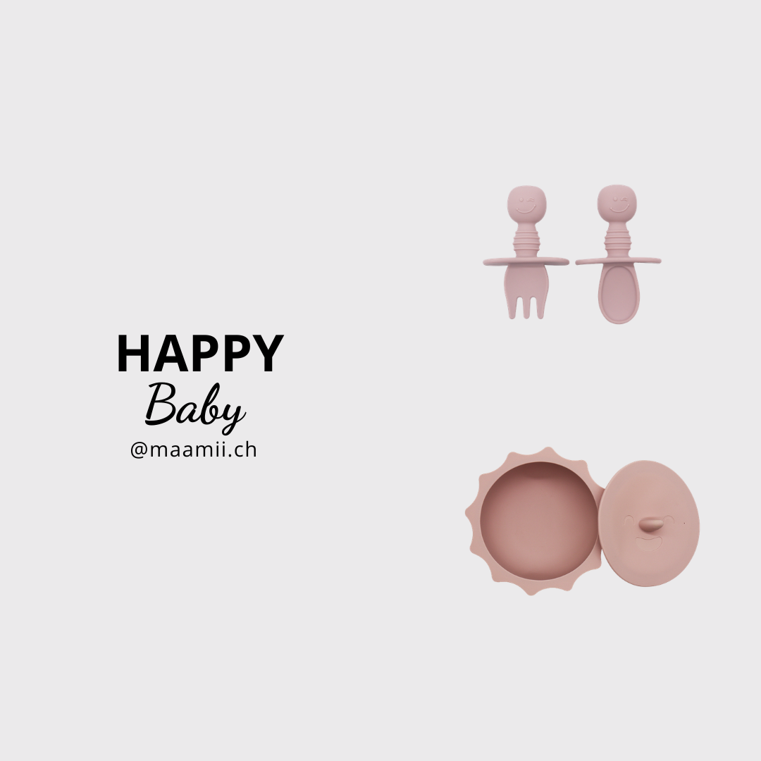 'Happy Bowl' Starter Set - Baby Schüssel Set