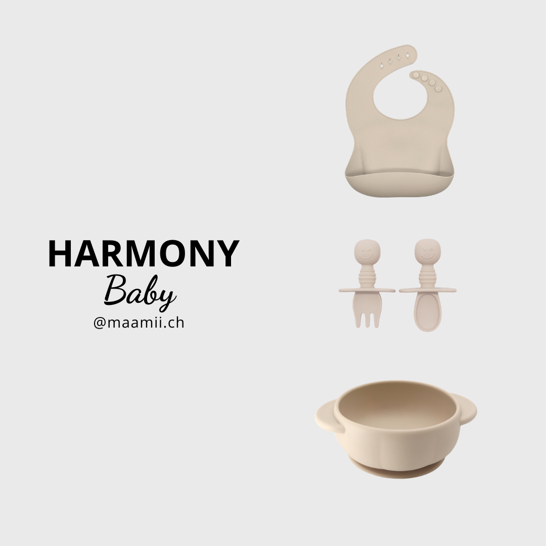 'Harmony Baby' - Silikon Babygeschirr Set