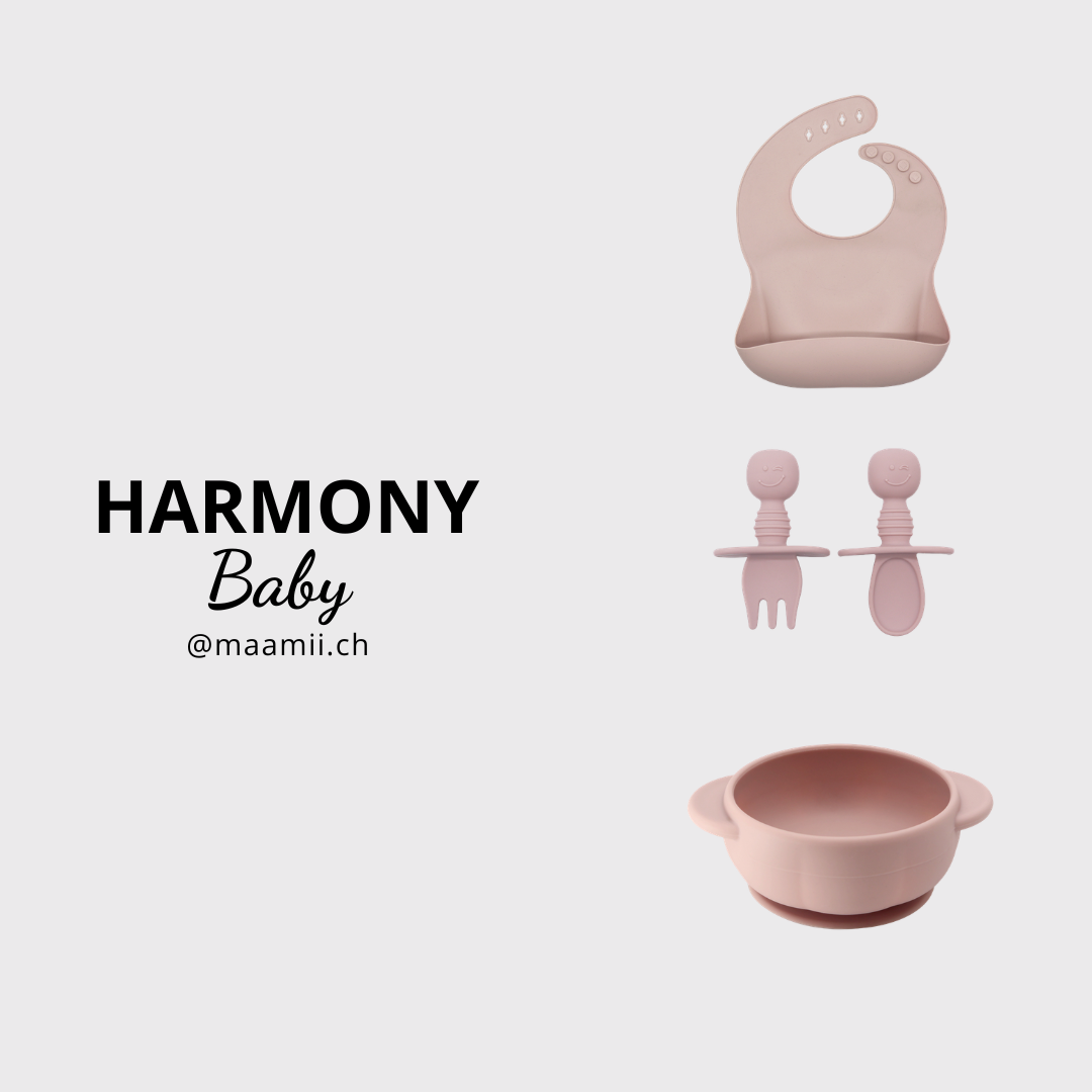 'Harmony Baby' - Silikon Babygeschirr Set