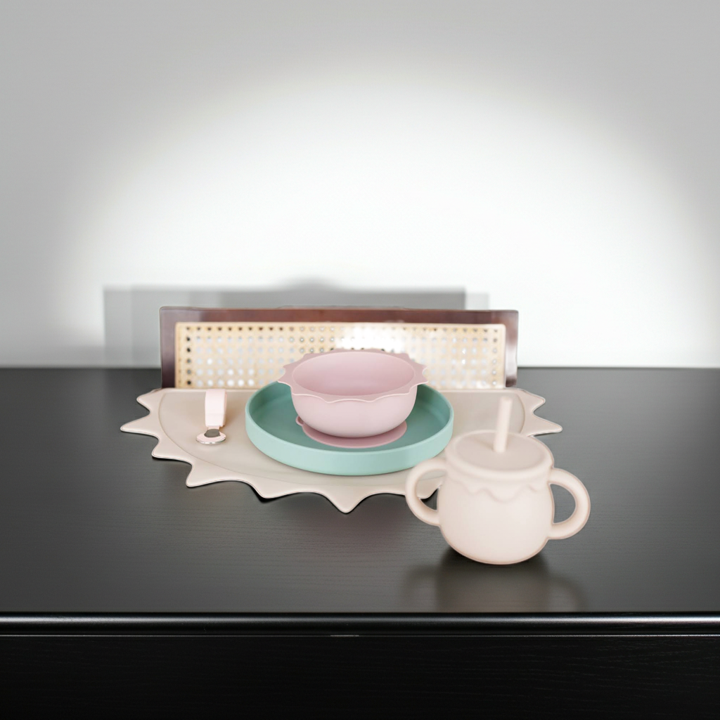 'Palm Beach' children's tableware set