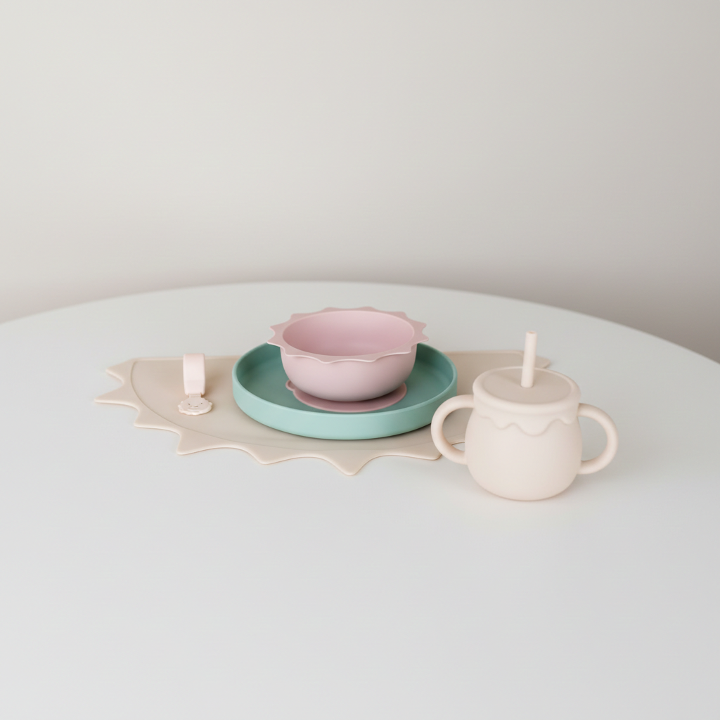 'Palm Beach' children's tableware set