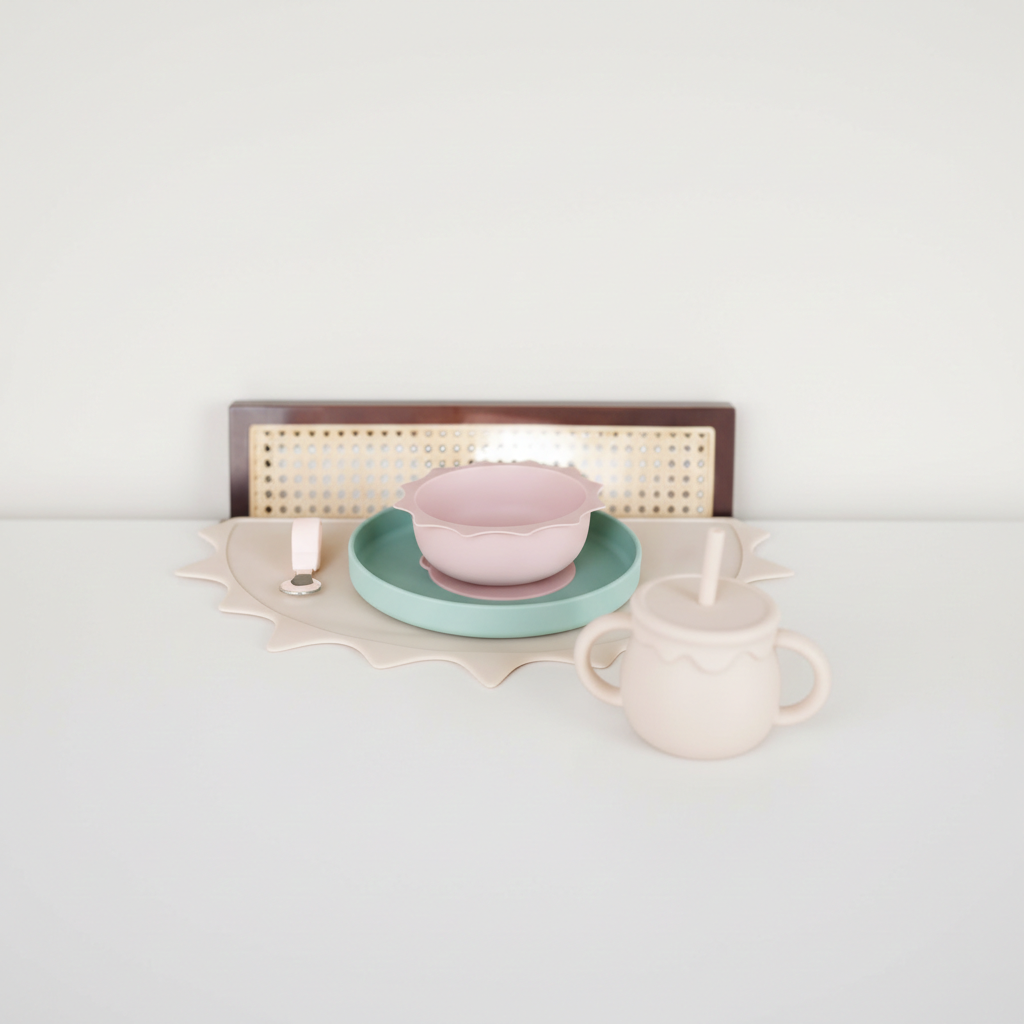 'Palm Beach' children's tableware set