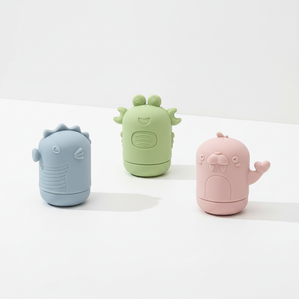AquaFriends – Silicone bath toys for little explorers 
