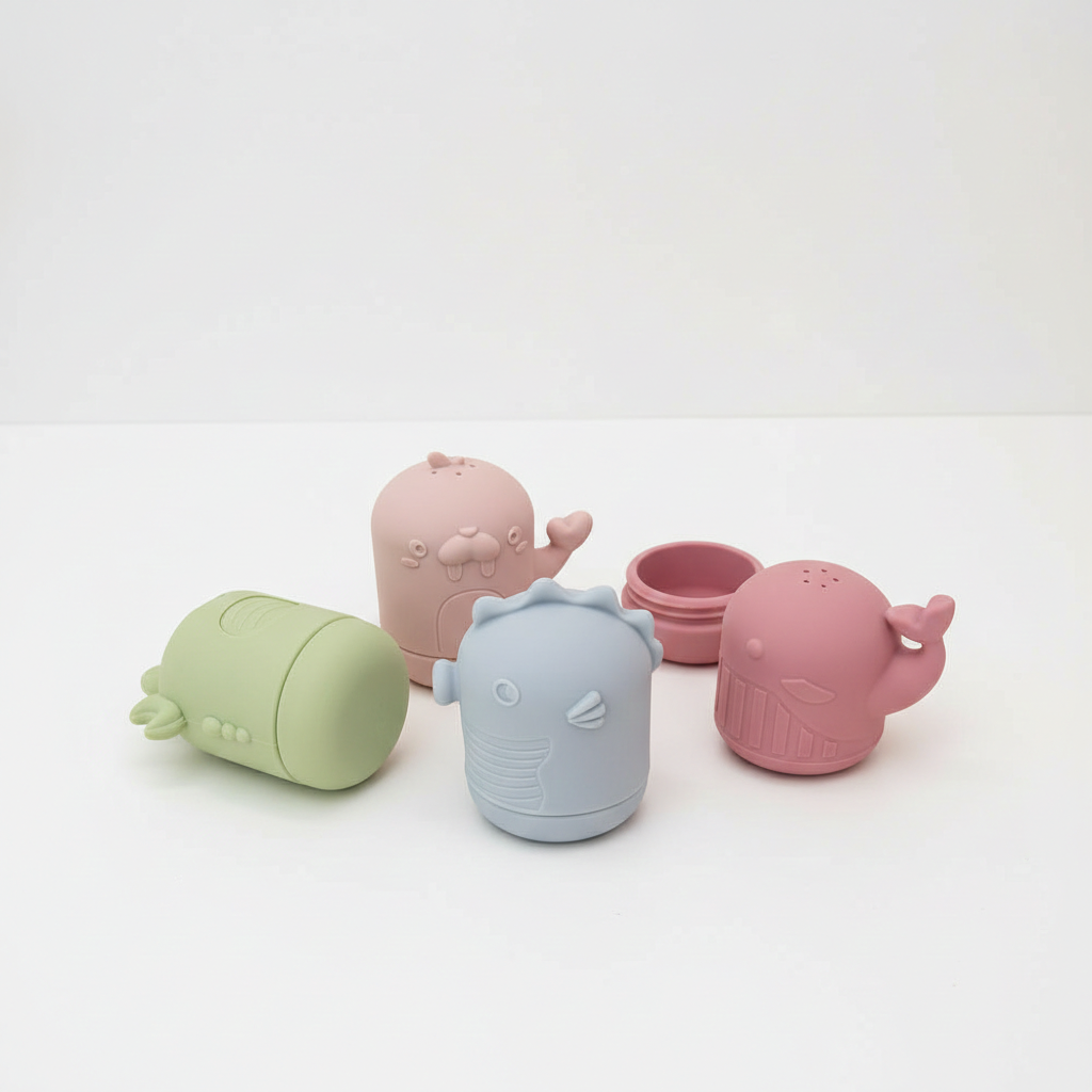 AquaFriends – Silicone bath toys for little explorers 