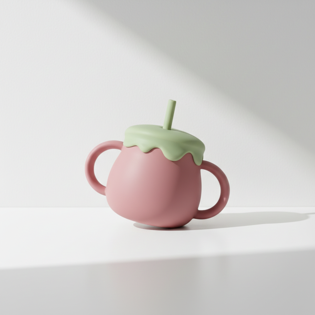 Tasse Sip 'n' Snack aux fraises