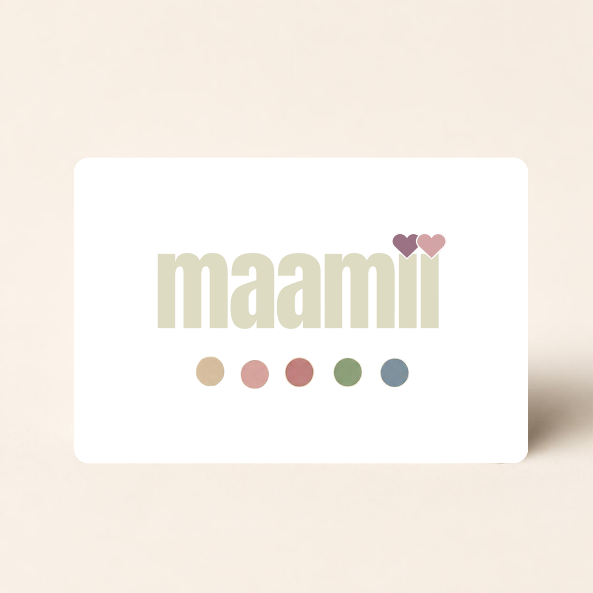maamii Geschenkgutschein