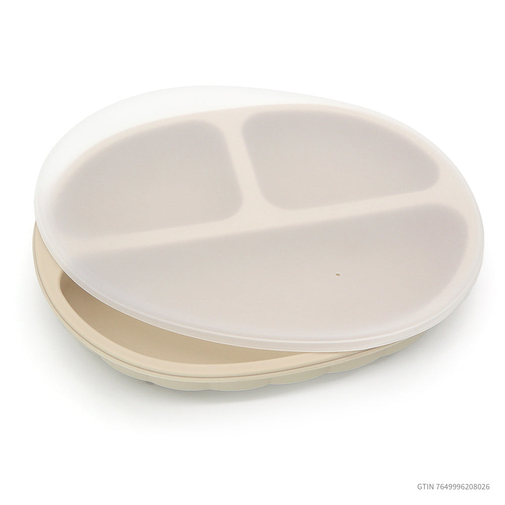 maamii_Nature_Divide_Silikon_BabyTeller_mit_Saugnapf_Farbe_Beige