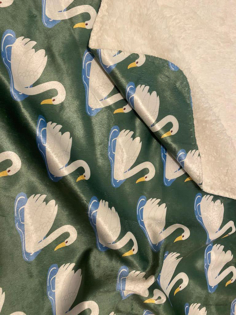 Kuscheldecke_Swan_personalisierbar